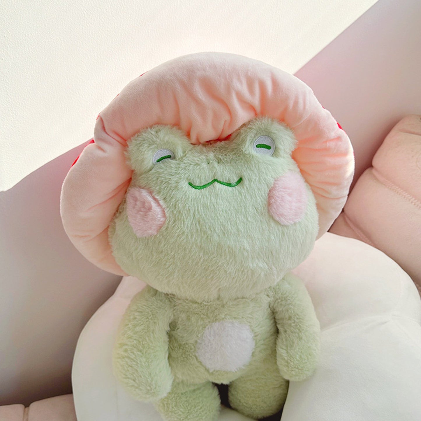 Frog Bog Official™ Mushroom Frog Plushie